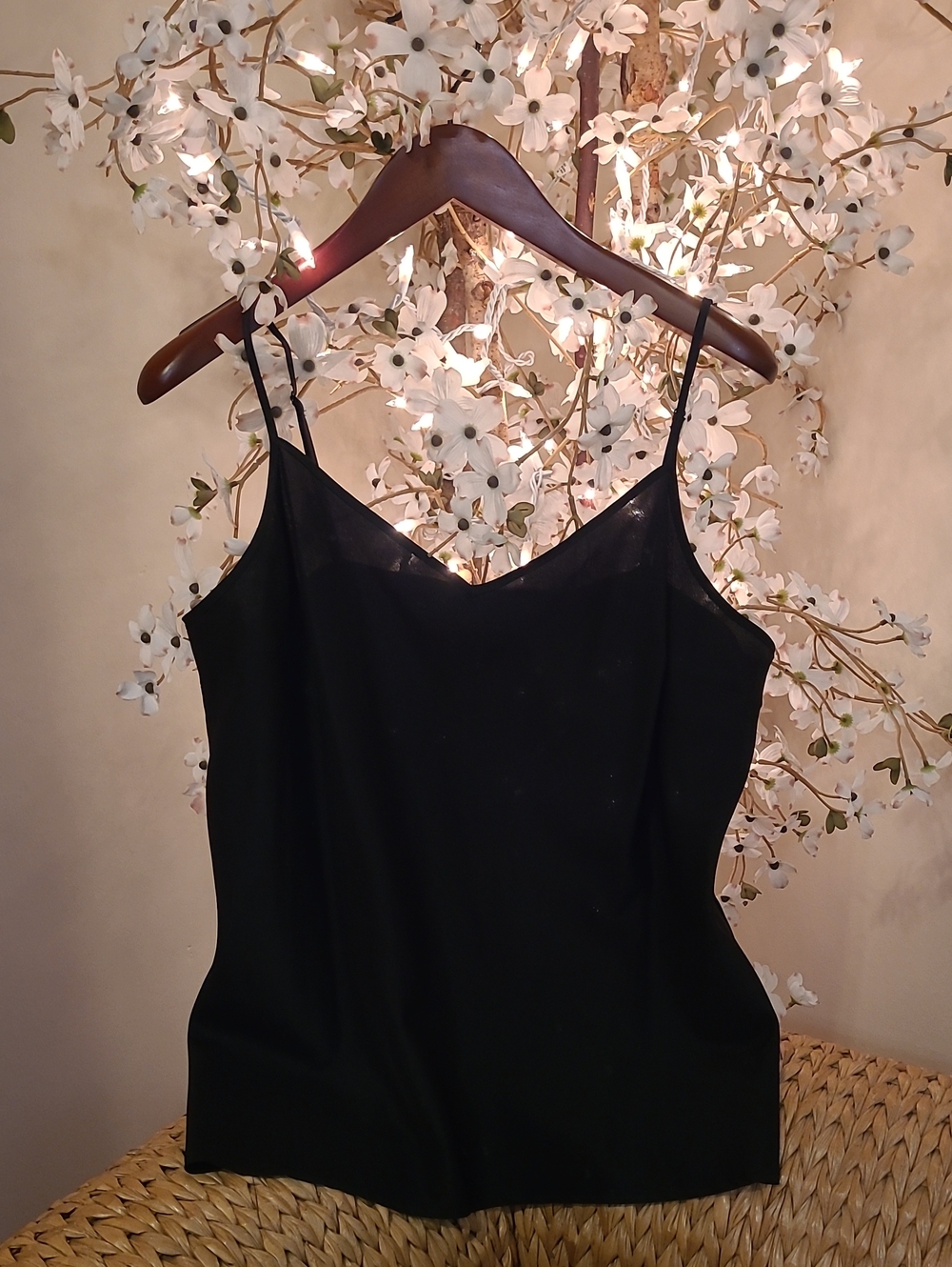 Slinky Black Camisole